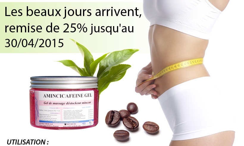 Les beaux jours arrivent, remise de 25% jusqu'au 30/04/2015