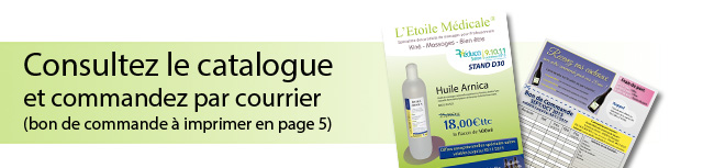 Consultez le catalogue et commandez par courrier (bon de commande à imprimer en page 5)